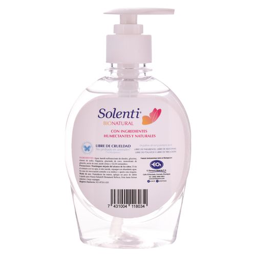 Jabón Liq Solenti Bio Belleza 221Ml