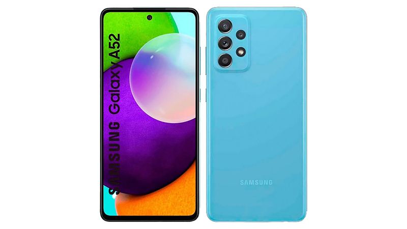 Samsung Electronics Galaxy A52 5G, Smartphone desbloqueado de fábrica,  teléfono celular Android, resistente al agua, cámara de 64MP, versión