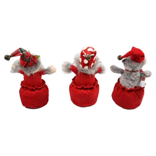 Figura De Tela En Bolsita 36Cm Cbm Wm