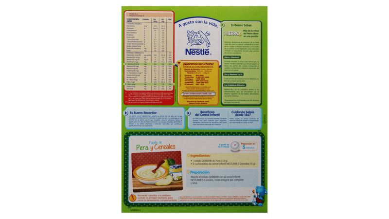 Comprar Nestlé® NESTUM® 8 Cereales Cereal Infantil Caja 200g