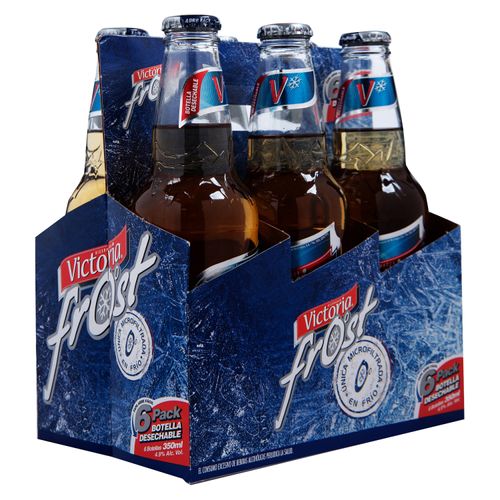 6 Pack De Cerveza Victoria Frost - 2100ml