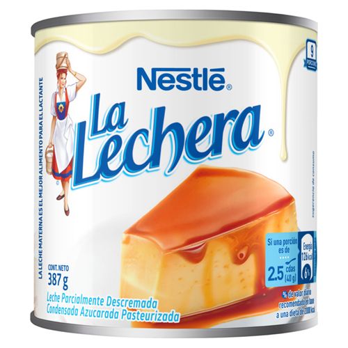 Leche Condensada La Lechera Lata- 387gr