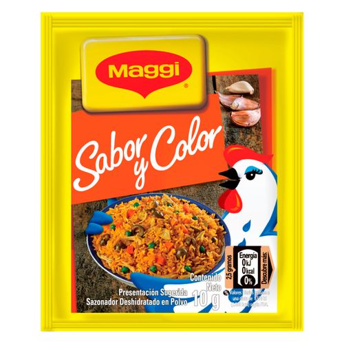 Consome Pollo Maggi Sabor Y Color Tira 12X10 Gr