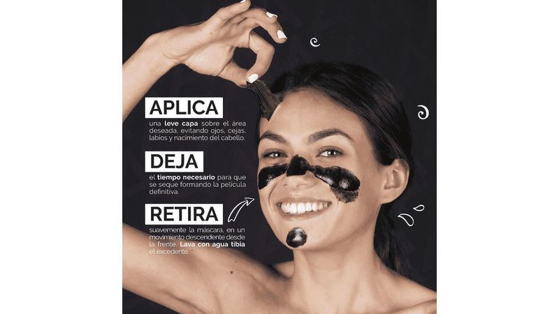 Mascara facial de Carbon Detox – Bioesencia