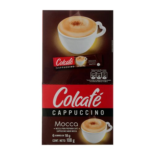 Cafe Colcafe Capuccino Moca - 108gr