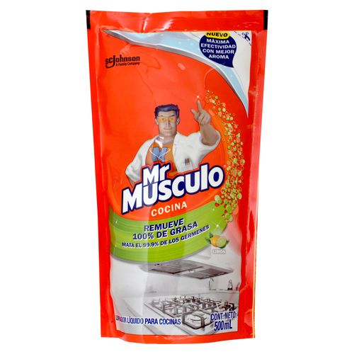 Desengrasante Mr Musculo® En Bolsa Límón - 500ml