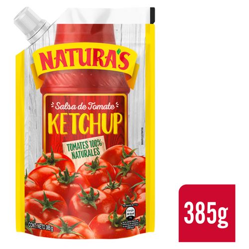 Salsa Naturas De Tomate Kétchup - 385 g