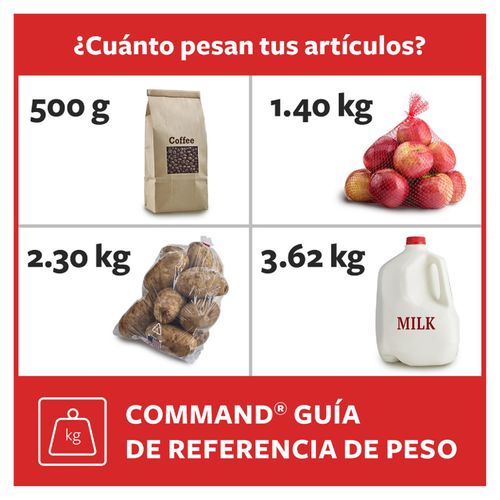 Gancho Transparente Command® Grande