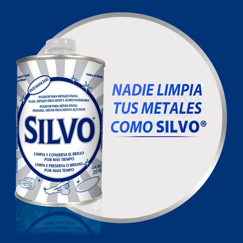 Pulidor Silvo Para Metales - 200ml