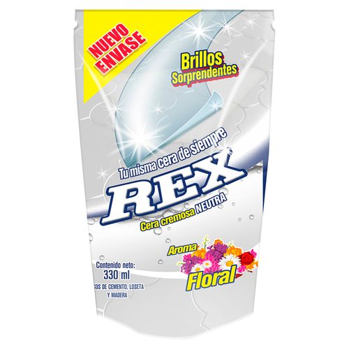 Cera Cremosa Rex Neutra Doypack - 330ml