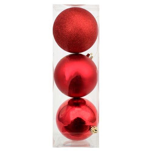 Esferas Rojas 150Mm Set 3U Wm