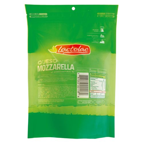 Queso Lactolac Mozzarella Rallado - 200gr