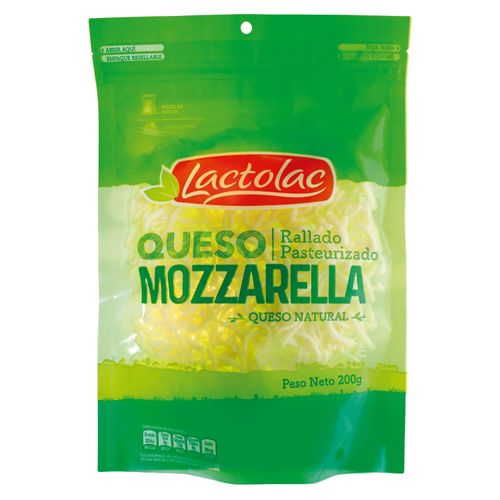 Queso Lactolac Mozzarella Rallado - 200gr