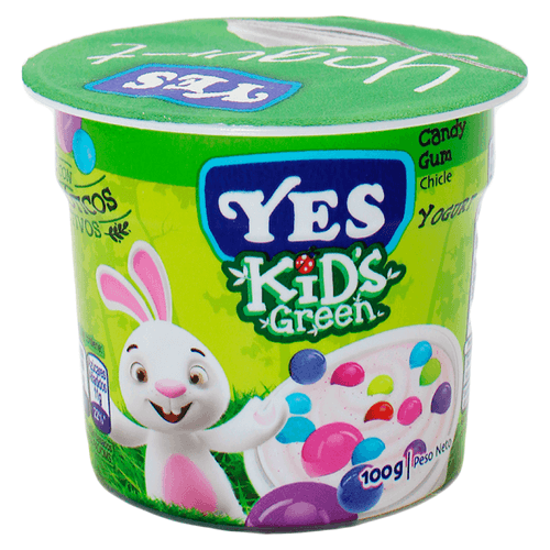 Yogurt Yes Kids Green Chicle - 100gr