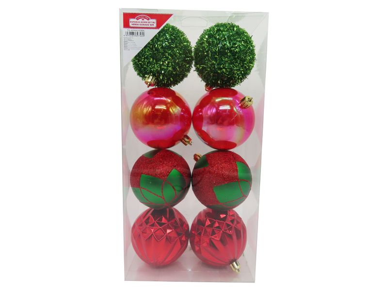 Esferas-80Mm-Set-8U-Verde-Dorado-Wm-1-12337