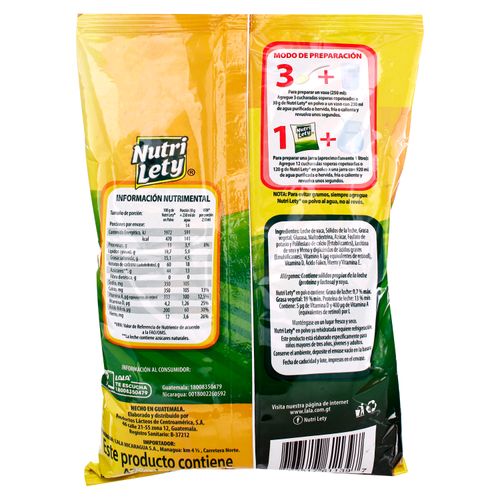 Bebida Láctea Nutrilety En Polvo - 420 g