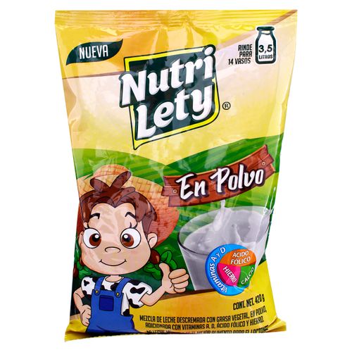 Bebida Láctea Nutrilety En Polvo - 420 g