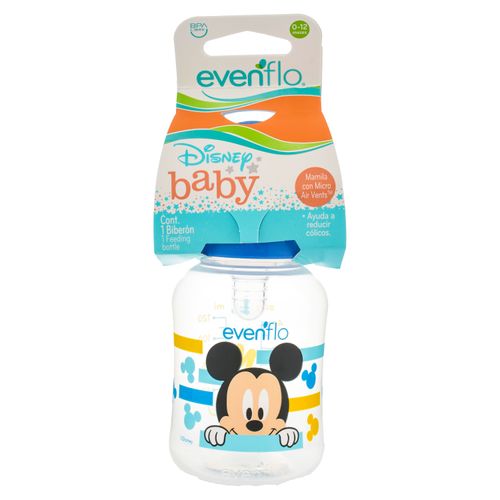 Biberon 4Oz Mickey Evenflo Feria