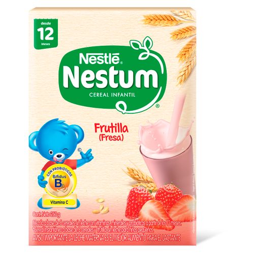 Nestlé® NESTUM® Frutilla Cereal Infantil Caja 250g