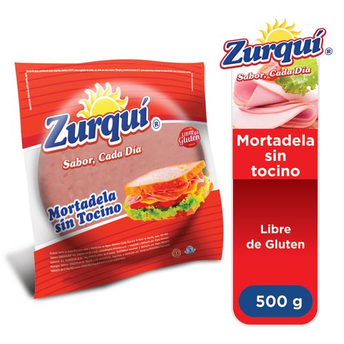 Mortadela Sin Tocino Zurqui -500gr