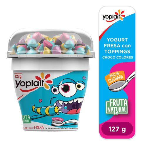 Yogurt Infantil Fresa Choco Colores -127gr
