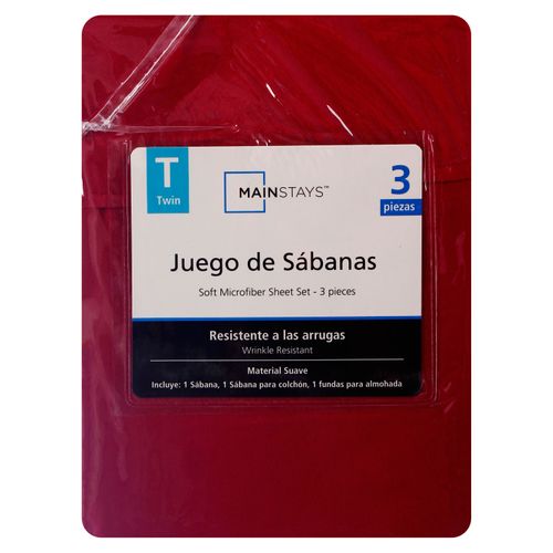 Mainstays Set Sabanas Corinto Individual