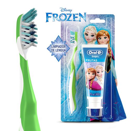 Kit Oral-B Stages Frozen Cepillo Dental 1 Unidad + Pasta Dental - 75ml