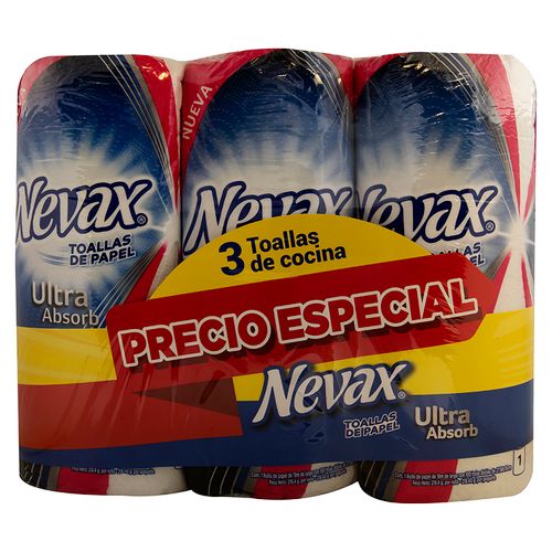 Toalla Cocina Nevax Ultra Absorbente 3R