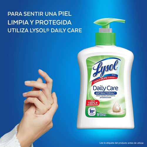 Jabón Líquido Para Manos Lysol Daily Care Doypack - 220ml