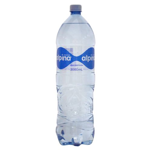 Agua Alpina Purificada Botella - 2000 ml