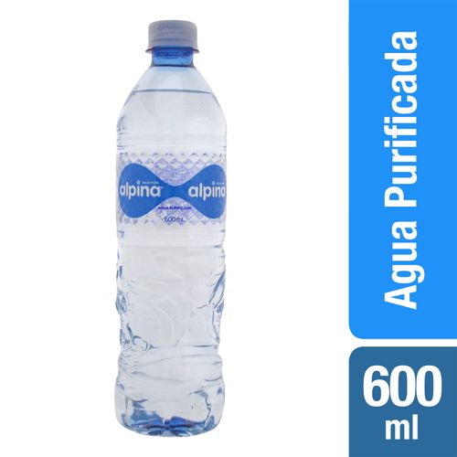 Agua purificada 500ml c/40 pz.