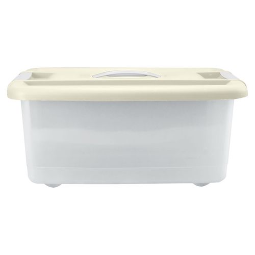 Caja Click Guateplast Con Tapa Marfil - 16Lt