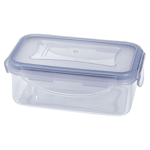 Tazon Click Clak Guateplast Rectangular Transparente  Natural -(17oz/475ml)