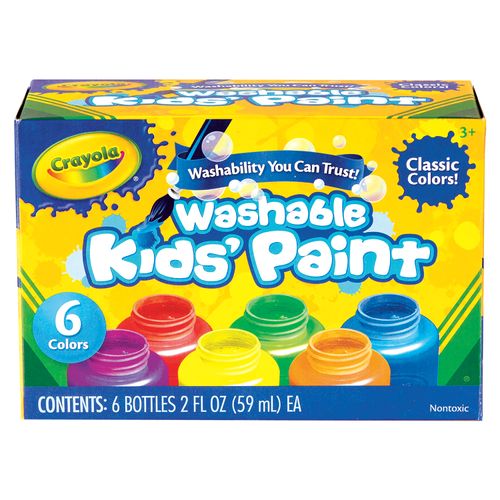 Pintura Crayola Temperada Lavable
