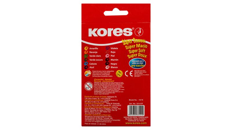 Kit Escolar Kores Preescolar Jumbo Plus