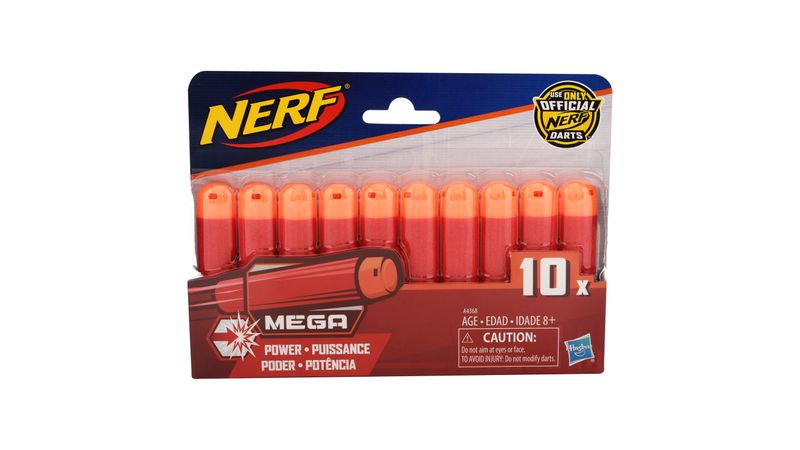 Comprar Mega Dardos Nerf Nstrike Elite - 10 dardos