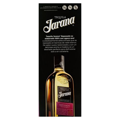 Gift Pack De Tequila Jarana Reposado  Con Copas  De Obsequio Para Margarita-1 Ltr
