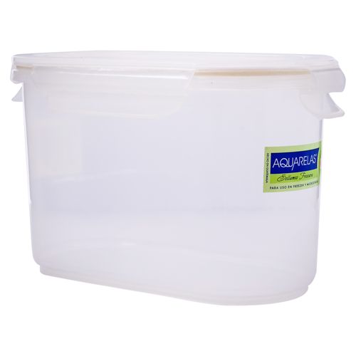 Click Clack Ovalado Guateplast Aqua Natural- 18oz