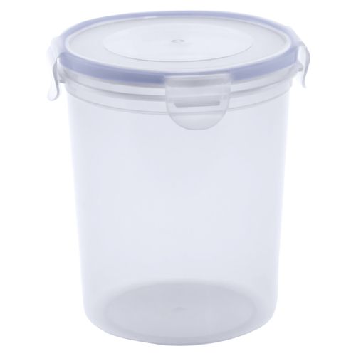 Tazon Guateplast Click Clack Redondo Transparente- 47oz