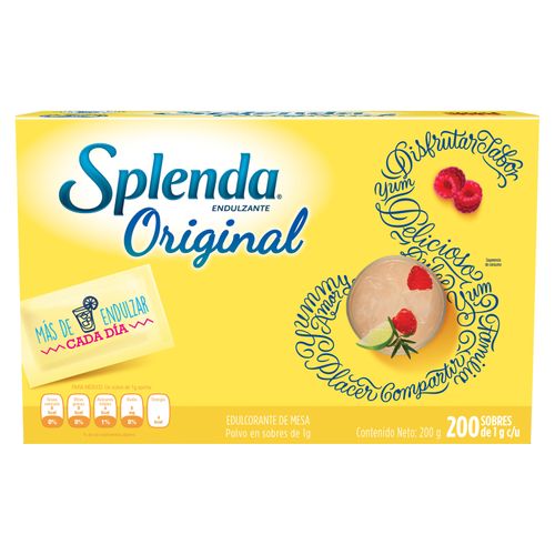 Edulcorante Splenda Cajas - 200gr