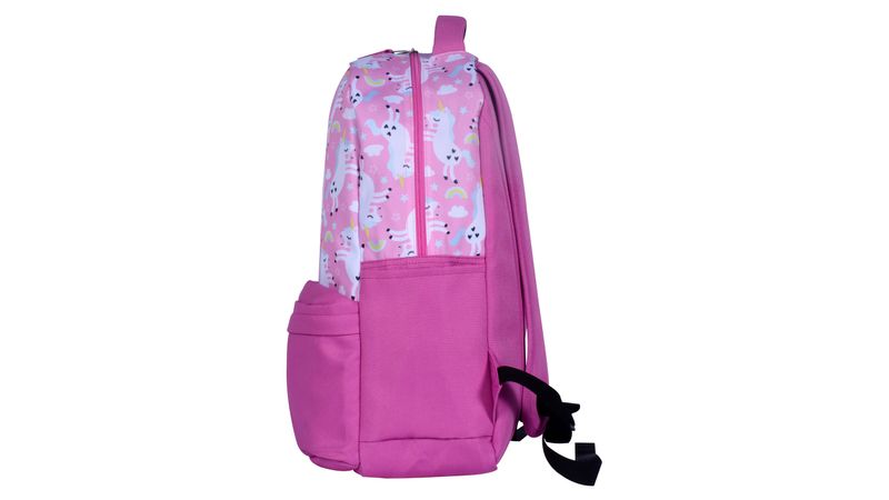 Mochila XIXISA de 16 pulgadas, mochila de anime para portátil (rosa)