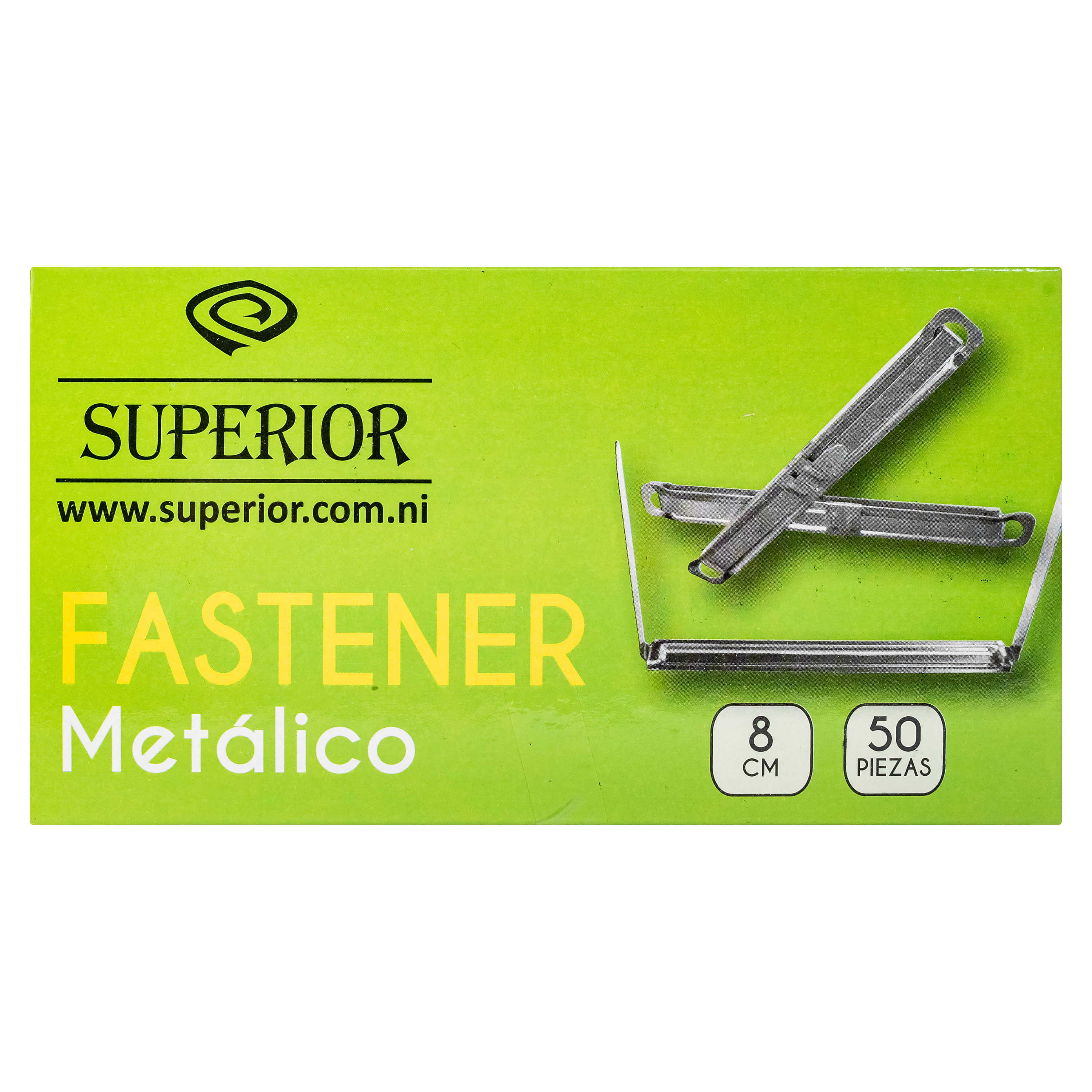 Fastener Superior Metalico 8cm-50 Piezas