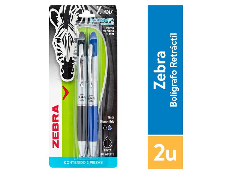 Lapicero-Zebra-Zgrip-Max-Neg-Azul-Bl-1-Unidad-1-14175