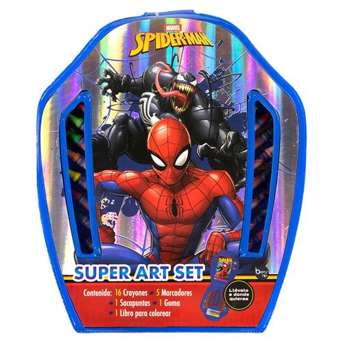 Super Set De Arte Spiderman
