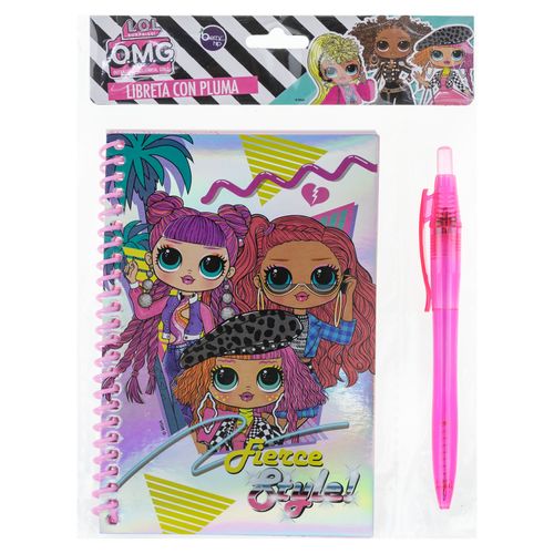 Libreta Berry Hip  Con Bolígrafo L.O.L