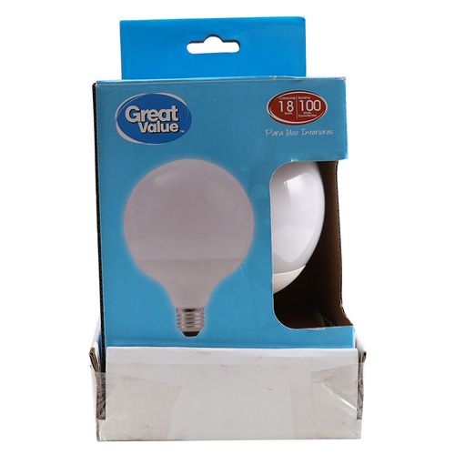 Bombillo Tipo Globo G120 Led 18W Luz Bla
