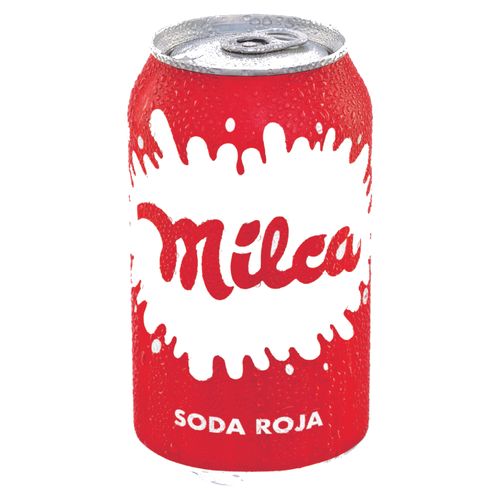Milca Soda Roja Lata 355 Ml