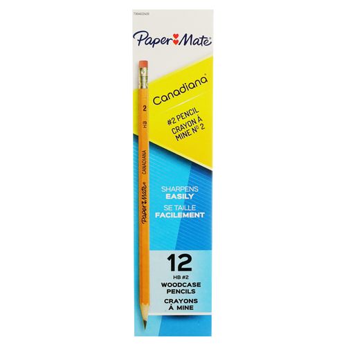 Lapiz Grafito Paper Mate- 12 Unidades