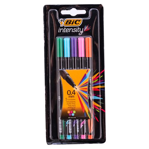 Blister Bic Intensity-5 Unidades