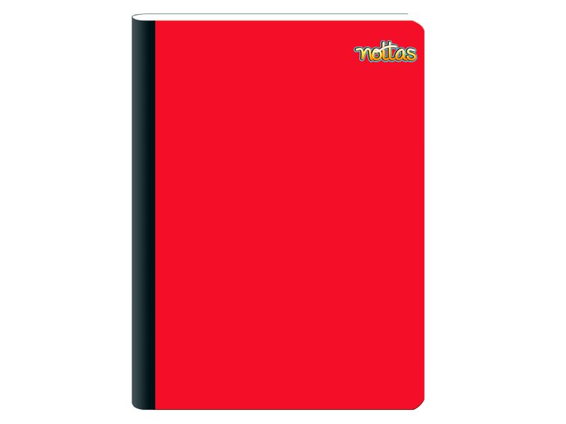 Cuaderno-Cosido-Grande-100H-Rayado-Solidos-Rojo-1-14554